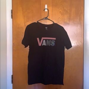 Black Vans Tee